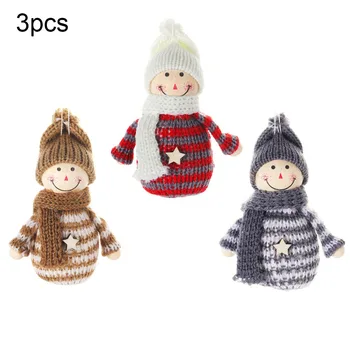 3pcs/set Christmas Tree Decorations color Snowman Small Pendant Doll Christmas Family Decoration Pendant
3pcs/set Christmas Tree Decorations color Snowman Small Pendant Doll Christmas Family Decoration Pendant