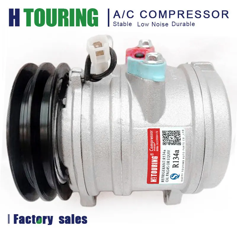 

Air AC Compressor For HYUNDAI ATOS Kubota SP10 720975 717638 3541139M91 46443509 46469764 22E9791110 20-11148 22E-979-1110