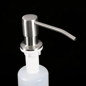 Stainless Steel 304 Sink Soap Dispenser Detergent Liquid Bottle 300ml Deck Mounted Hand Sink Detergent Soap Dispenser Accessory
Stainless Steel 304 Sink Soap Dispenser Detergent Liquid Bottle 300ml Deck Mounted Hand Sink Detergent Soap Dispenser Accessory