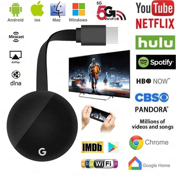 5G Miracast TV Stick Adapter HDMI Wifi Display Mirror Receiver ultra 4k 3 Wireless Dongle for google home chrome
5G Miracast TV Stick Adapter HDMI Wifi Display Mirror Receiver ultra 4k 3 Wireless Dongle for google home chrome