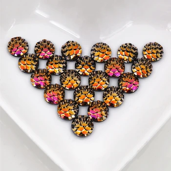 New Fashion 8mm 40pcs Dream AB Colors Fish scales Style Flat back Resin Cabochons For Bracelet Earrings accessories-O6-24 
New Fashion 8mm 40pcs Dream AB Colors Fish scales Style Flat back Resin Cabochons For Bracelet Earrings accessories-O6-24