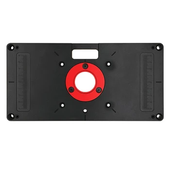 Aluminum Router Table Insert Plate with Ring Screw Trimming Machine Flip Plate for Woodworking Benches Trimmer Hole Bushing
Aluminum Router Table Insert Plate with Ring Screw Trimming Machine Flip Plate for Woodworking Benches Trimmer Hole Bushing
