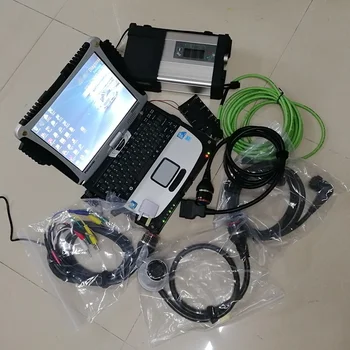 MB Star C5 SD Compact 5 with V03/2020 Software in 360GB SSD and Used laptop CF-19 4G for cars and trucks Auto Diagnostic Tool
MB Star C5 SD Compact 5 with V03/2020 Software in 360GB SSD and Used laptop CF-19 4G for cars and trucks Auto Diagnostic Tool