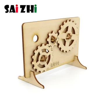 Saizhi Children Gear Wheel Toys Scientific Mechanical Puzzle Toys Transmission Gear Experimental Equipment DIY Souptoys
Saizhi Children Gear Wheel Toys Scientific Mechanical Puzzle Toys Transmission Gear Experimental Equipment DIY Souptoys