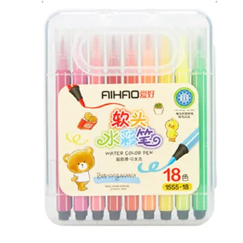 New Arrival Brand Non - Toxic Can Wash Soft - Headed Water color pen School Children Stationery 12pcs/box Free Shipping
New Arrival Brand Non - Toxic Can Wash Soft - Headed Water color pen School Children Stationery 12pcs/box Free Shipping