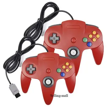 N64 Controller Joystick Gamepad Long Wired for classic Nintendo 64 Console Games
N64 Controller Joystick Gamepad Long Wired for classic Nintendo 64 Console Games