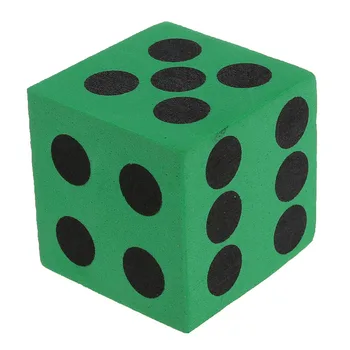 12pcs Foam Playing Dice - Random Colors / Features Black Solid Dots--Safe and Funny for Children Playing or Educational Activiti
12pcs Foam Playing Dice - Random Colors / Features Black Solid Dots--Safe and Funny for Children Playing or Educational Activiti