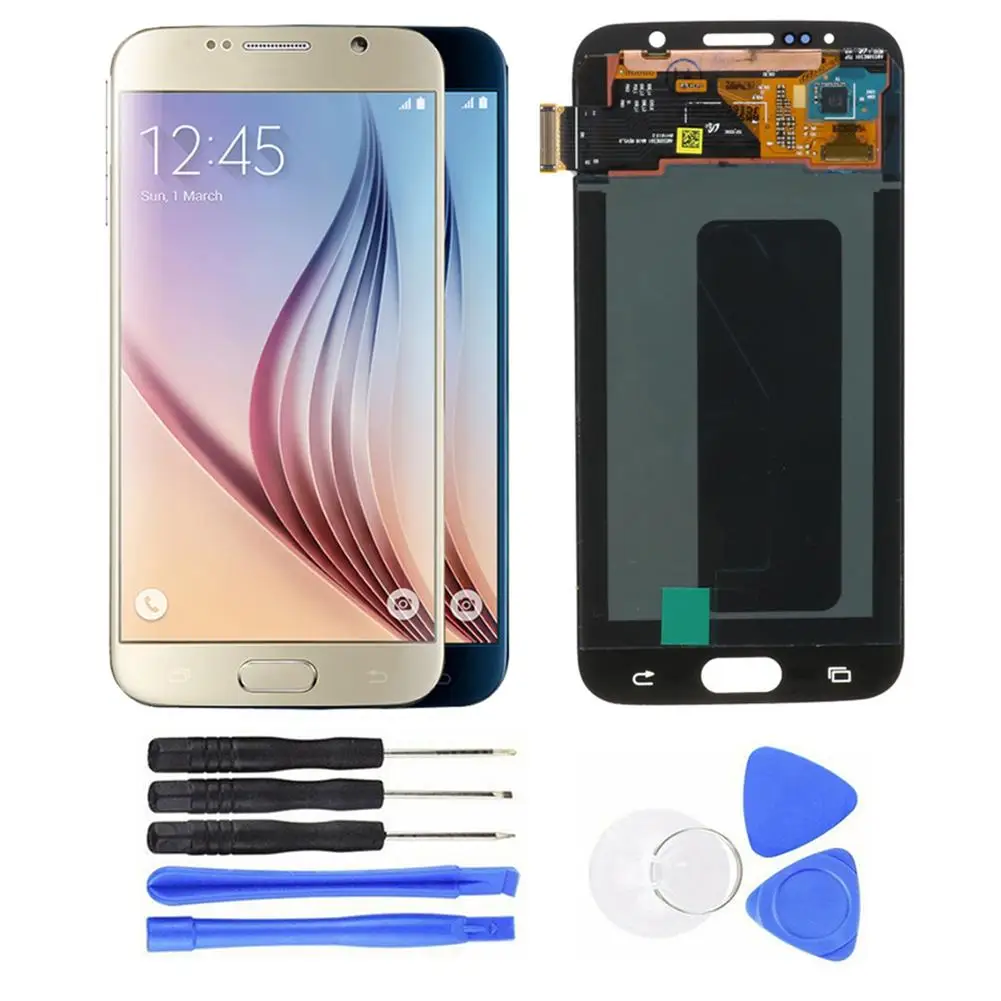 AMOLED Touch Screen Digitizer for Samsung Galaxy S6 G920 SM-G920F G920F G920FD
AMOLED Touch Screen Digitizer for Samsung Galaxy S6 G920 SM-G920F G920F G920FD