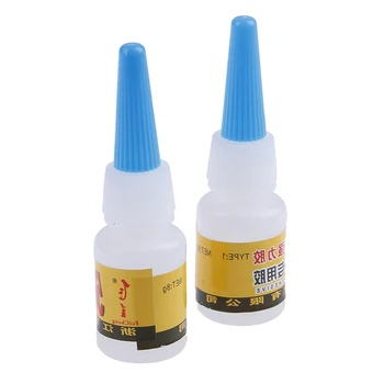 2pcs Super Glue Quick-drying Cyanoacrylate Adhesive Strong Bond Fast Crafts Repair 502 gule
2pcs Super Glue Quick-drying Cyanoacrylate Adhesive Strong Bond Fast Crafts Repair 502 gule