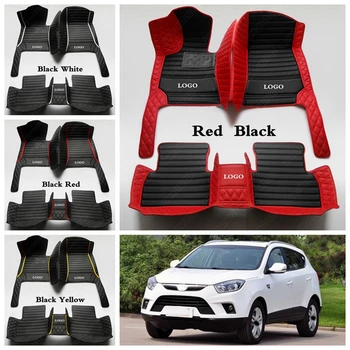 Custom Made Car Floor Mats for JAC S2 S3 T5 Rein13 S5 Faux S5 All Weather Luxury Leather Suvs Foot Pads Automobile Carpet Cover
Custom Made Car Floor Mats for JAC S2 S3 T5 Rein13 S5 Faux S5 All Weather Luxury Leather Suvs Foot Pads Automobile Carpet Cover