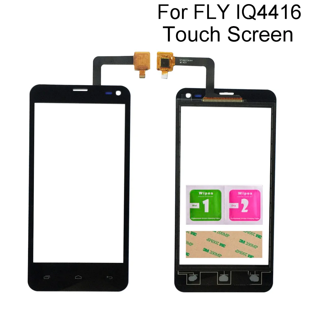 4 5 "Передняя сенсорная панель для Fly IQ4416 Era Life IQ 4416 сенсорный экран дигитайзер