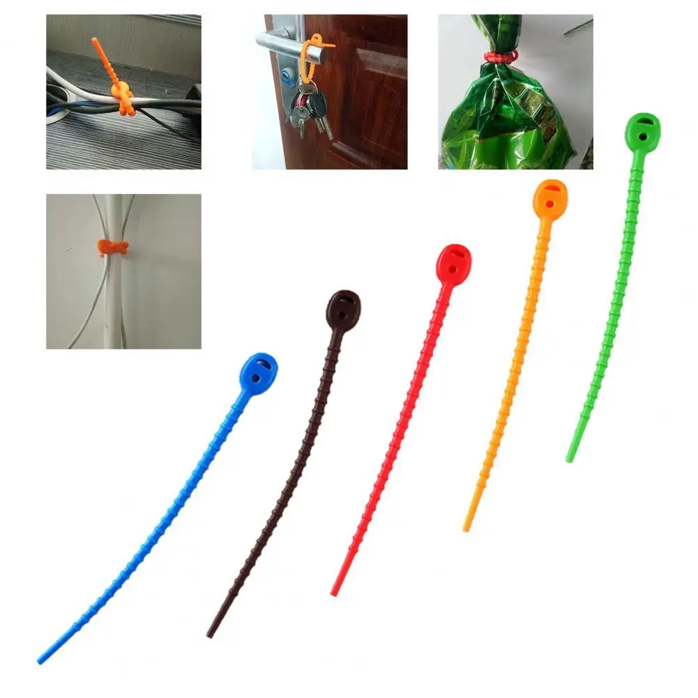 10 шт., силиконовые самоблокирующиеся стяжки для кабелей 
10 шт., силиконовые самоблокирующиеся стяжки для кабелей