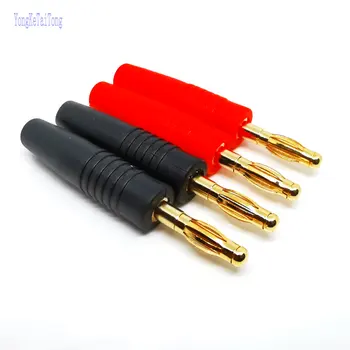 8/12PCS New 4MM 24K Plugs Gold Plated Musical Speaker Cable Wire Pin Banana Plug Connectors
8/12PCS New 4MM 24K Plugs Gold Plated Musical Speaker Cable Wire Pin Banana Plug Connectors