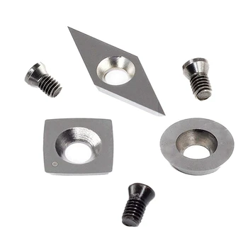 3Pcs Tungsten Carbide Cutters Inserts Set For Wood Lathe Turning Tools(Include 11Mm Square With Radius,12Mm Round,28X10Mm
3Pcs Tungsten Carbide Cutters Inserts Set For Wood Lathe Turning Tools(Include 11Mm Square With Radius,12Mm Round,28X10Mm
