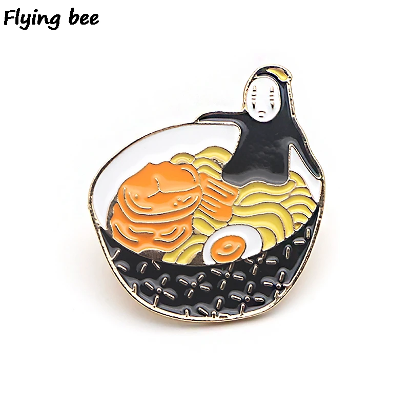 Flyingbee Anime Brooch and Pin Spirited away no face man Pin Enamel Pins Badges Lapel Pin Brooches for Friends Women Men X0439
Flyingbee Anime Brooch and Pin Spirited away no face man Pin Enamel Pins Badges Lapel Pin Brooches for Friends Women Men X0439