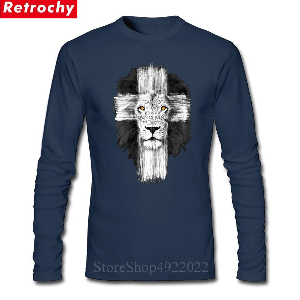 Фото Новые мужские брендовые футболка для христианина Jesus Kerusso футболки со львом
