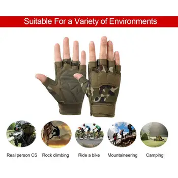 Fitness Gloves Half Finger Military Tactics Special Forces Combat Fighting Outdoor Mountaineering Riding Hunting Sports Gloves
Fitness Gloves Half Finger Military Tactics Special Forces Combat Fighting Outdoor Mountaineering Riding Hunting Sports Gloves
