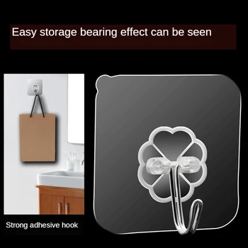 10PCs Antiskid Hooks Reusable Strong Sticky Traceless Transparent Kitchen Wall Hook shower Hooks bathroom Hooks bathroom Sale
10PCs Antiskid Hooks Reusable Strong Sticky Traceless Transparent Kitchen Wall Hook shower Hooks bathroom Hooks bathroom Sale