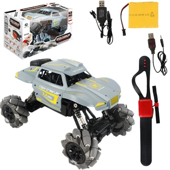 1:16 2.4G Smart Gesture Induction RC Stunt Car Toys Drift Driving Remote Control Off-Road Vehicle Stunt Cars Christmas Gift Grey
1:16 2.4G Smart Gesture Induction RC Stunt Car Toys Drift Driving Remote Control Off-Road Vehicle Stunt Cars Christmas Gift Grey