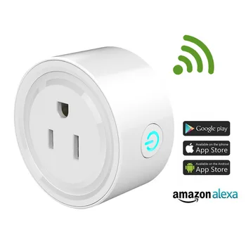 Smart WIFI Bulb Lamp Socket US Plug Wireless WIFI Remote Control Light Wall Socket Plug with Google Home Alexa Voice Control D25
Smart WIFI Bulb Lamp Socket US Plug Wireless WIFI Remote Control Light Wall Socket Plug with Google Home Alexa Voice Control D25