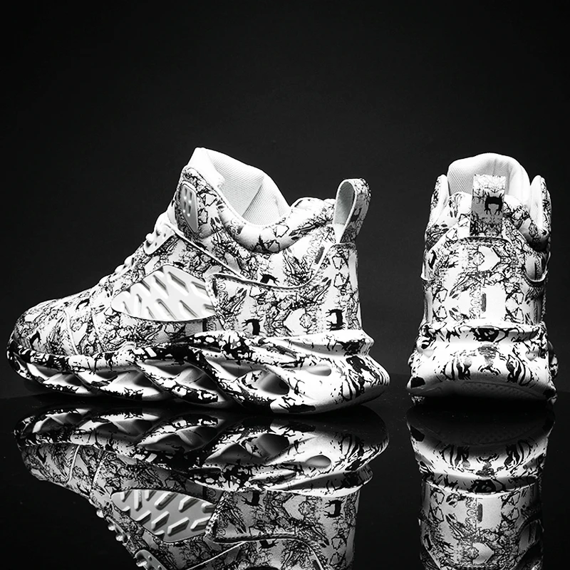 Fashion Men Graffiti Chunky Sneakers Spring Summer Hip Hop Dancing Light Men Casual Shoes Tenis Basket Sneakers Zapatos Hombre
Fashion Men Graffiti Chunky Sneakers Spring Summer Hip Hop Dancing Light Men Casual Shoes Tenis Basket Sneakers Zapatos Hombre
