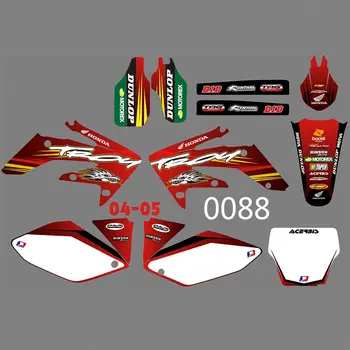 New Full Graphics Decals Stickers Custom Number Name Glossy Bright Stickers Waterproof for HONDA CRF250 CRF250R 2004 2005
New Full Graphics Decals Stickers Custom Number Name Glossy Bright Stickers Waterproof for HONDA CRF250 CRF250R 2004 2005