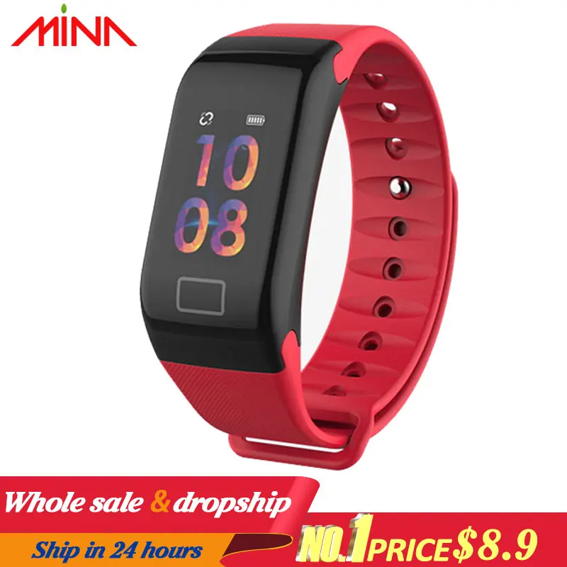 F1 Plus Color Screen Sports Smart Bracelet Blood Pressure Heart Rate Monitor Smart band Fitness Tracker Wristband
F1 Plus Color Screen Sports Smart Bracelet Blood Pressure Heart Rate Monitor Smart band Fitness Tracker Wristband