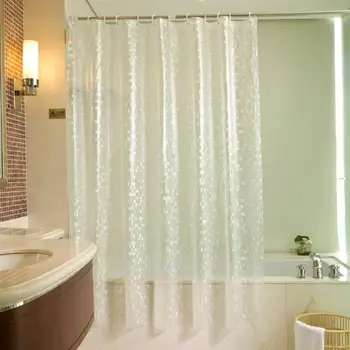 PVC Mildew Bath Curtains Conveninently and Simple Installation 3D Embossed Thickened Waterproof Shower Curtain with Hooks
PVC Mildew Bath Curtains Conveninently and Simple Installation 3D Embossed Thickened Waterproof Shower Curtain with Hooks