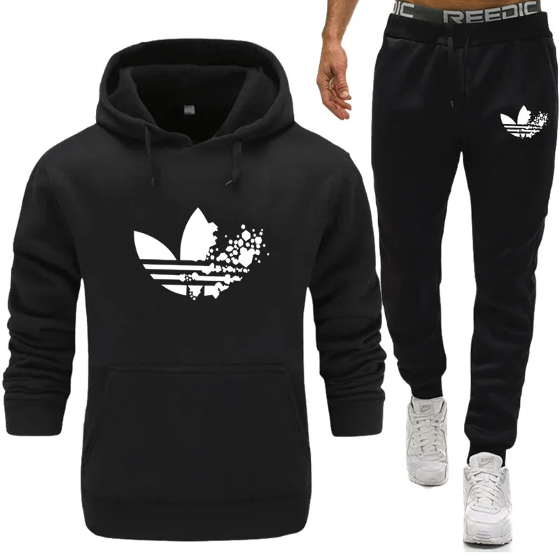 2019 Men's Sportswear 2-Piece New Fashion Hoodie Set Men's Sportswear Fall Winter Brand Hoodie Men's Sports Pants 
2019 Men's Sportswear 2-Piece New Fashion Hoodie Set Men's Sportswear Fall Winter Brand Hoodie Men's Sports Pants
