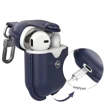 Earphone Case for Apple Airpods 1 2 Case Bluetooth PU leather Protective Cover For Airpods 1 2 Case fundas Box Protective Bags
Earphone Case for Apple Airpods 1 2 Case Bluetooth PU leather Protective Cover For Airpods 1 2 Case fundas Box Protective Bags