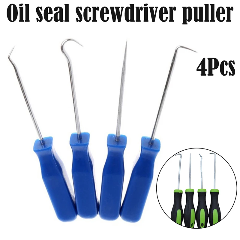 4Pcs 135mm Car Auto Vehicle Oil Seal Screwdrivers Set O-Ring Seal Gasket Puller Remover Pick Hooks Tools
4Pcs 135mm Car Auto Vehicle Oil Seal Screwdrivers Set O-Ring Seal Gasket Puller Remover Pick Hooks Tools