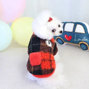 Pet Plush Coat Autumn Winter Thick Warm Clothes Jacket Puppy Soft Comfortable Sweater For Small Medium Dogs
Pet Plush Coat Autumn Winter Thick Warm Clothes Jacket Puppy Soft Comfortable Sweater For Small Medium Dogs