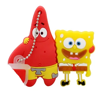 Sponge Bob Usb Flash Drive Cartoon Pen Drive 128G 2.0 Flash Memory Card 256G Pendrive 4G 8G 16G 32GB 64G Memory Stick Flash Disk
Sponge Bob Usb Flash Drive Cartoon Pen Drive 128G 2.0 Flash Memory Card 256G Pendrive 4G 8G 16G 32GB 64G Memory Stick Flash Disk