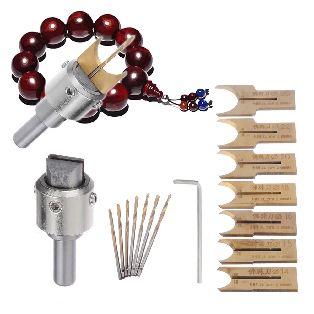 Pearl carving 13/24 pcs Carbide Ball Blade Woodworking Milling Cutter Molding Tool Beads Router Bit Set Alloy Buddha bead Sabre
Pearl carving 13/24 pcs Carbide Ball Blade Woodworking Milling Cutter Molding Tool Beads Router Bit Set Alloy Buddha bead Sabre