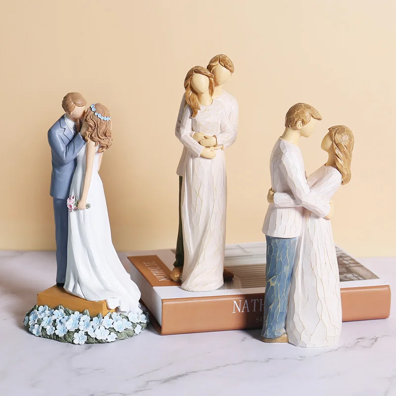 Aestheticism Resin Imitation Wood Carving Figure Sculpture Character Home Furnishings Crafts Wedding Gifts Car Cake Decoration
Aestheticism Resin Imitation Wood Carving Figure Sculpture Character Home Furnishings Crafts Wedding Gifts Car Cake Decoration