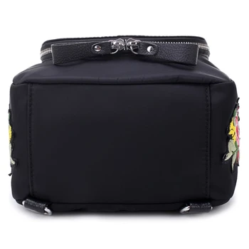 Women Mini Backpack Flowers Bird Dragonfly Embroidery Nylon Backpack M5TE 
Women Mini Backpack Flowers Bird Dragonfly Embroidery Nylon Backpack M5TE