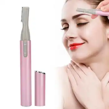 Electric Eyebrow Trimmer Portable Electric Eyebrow Razors Painless Face Hair Removal Tools Pink
Electric Eyebrow Trimmer Portable Electric Eyebrow Razors Painless Face Hair Removal Tools Pink