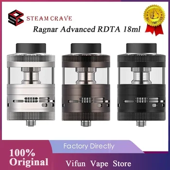 

NEW Original Steam Crave Aromamizer Ragnar Advanced RDTA 18ml Capacity WI/ 810 Drip Tip E-Cigarette Atomizer Fit Hadron 220W MOD