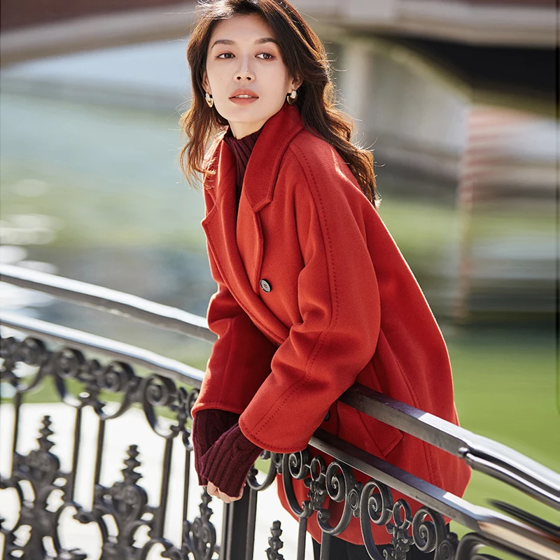 IRINAY908 Fall Winter 2019 New Collection classic double breasted wool coat women
IRINAY908 Fall Winter 2019 New Collection classic double breasted wool coat women