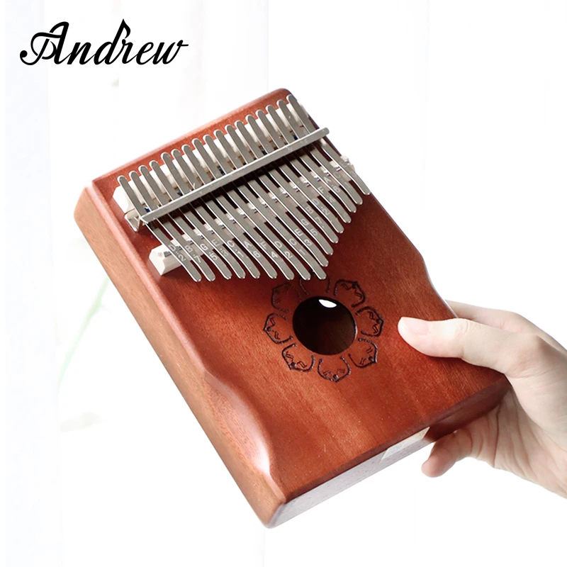 Andrew Kalimba thumb piano musical instrument mahogany kalimba 17-key beginner finger music keyboard professional
Andrew Kalimba thumb piano musical instrument mahogany kalimba 17-key beginner finger music keyboard professional