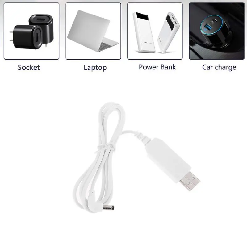 1m White Universal 90 Degree USB 5V To 12V 5.5x2.1mm Step Up Adapter Cable For WiFi Router Speaker LED Camera and more
1m White Universal 90 Degree USB 5V To 12V 5.5x2.1mm Step Up Adapter Cable For WiFi Router Speaker LED Camera and more