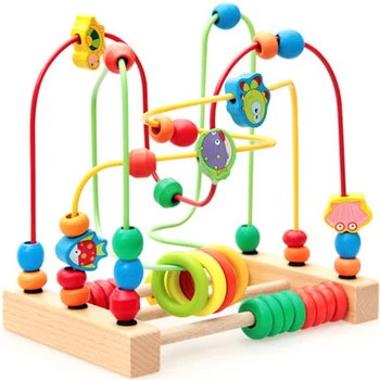 Children Wooden Mini Around Beads Toys Early Educational Learning Toy Colorful Development Calculat Bead Kid Montessori Toys
Children Wooden Mini Around Beads Toys Early Educational Learning Toy Colorful Development Calculat Bead Kid Montessori Toys
