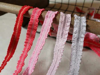 1M Elastic Pleated Gold Guipure Lace Trim Ribbon Silver Lace Fabric Tulle Lace Ribbons Sewing Clothes For Craft Supplies QZ35 
1M Elastic Pleated Gold Guipure Lace Trim Ribbon Silver Lace Fabric Tulle Lace Ribbons Sewing Clothes For Craft Supplies QZ35