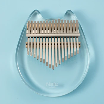 Nalu NK-CT Crystal Cat 17 key Kalimba Acrylic Thumb Piano Mbira Transparent Keyboard Transparent Musical Instrument
Nalu NK-CT Crystal Cat 17 key Kalimba Acrylic Thumb Piano Mbira Transparent Keyboard Transparent Musical Instrument