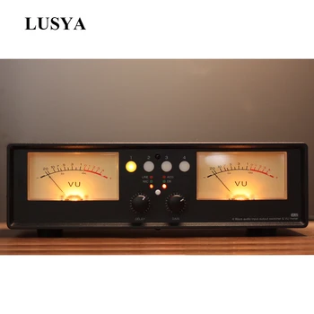 LUSYA 4-IN-1-OUT Switcher Sound Level Indicator VU2 MIC+LINE Dual VU Meter DB Panel Audio Splitter Box T0313
LUSYA 4-IN-1-OUT Switcher Sound Level Indicator VU2 MIC+LINE Dual VU Meter DB Panel Audio Splitter Box T0313