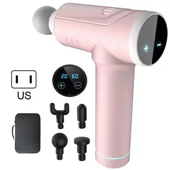 Lady Pink Massage Gun Rechargeable Muscle Stimulator Deep Tissue Massager Device Body Relaxation Slimming Shaping Pain Relief
Lady Pink Massage Gun Rechargeable Muscle Stimulator Deep Tissue Massager Device Body Relaxation Slimming Shaping Pain Relief
