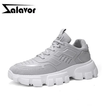 ZALAVOR Men Casual Shoes Solid Color Fashion Lace Up Breathable Sneakers Men Shoes Ultralight Walking Footwear Size 39-44
ZALAVOR Men Casual Shoes Solid Color Fashion Lace Up Breathable Sneakers Men Shoes Ultralight Walking Footwear Size 39-44