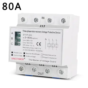 STVP-930 Resettable Intelligent Multi-function Over-voltage Protector Zero And Phase Loss Protection
STVP-930 Resettable Intelligent Multi-function Over-voltage Protector Zero And Phase Loss Protection