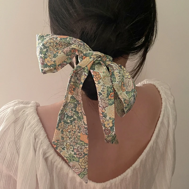 Luna&Dolphin Women Narrow Small Scarf 100x6cm Green Flower Printed Silk Feeling Bag Ribbon Headbands Multifunction Streamer Tie
Luna&Dolphin Women Narrow Small Scarf 100x6cm Green Flower Printed Silk Feeling Bag Ribbon Headbands Multifunction Streamer Tie