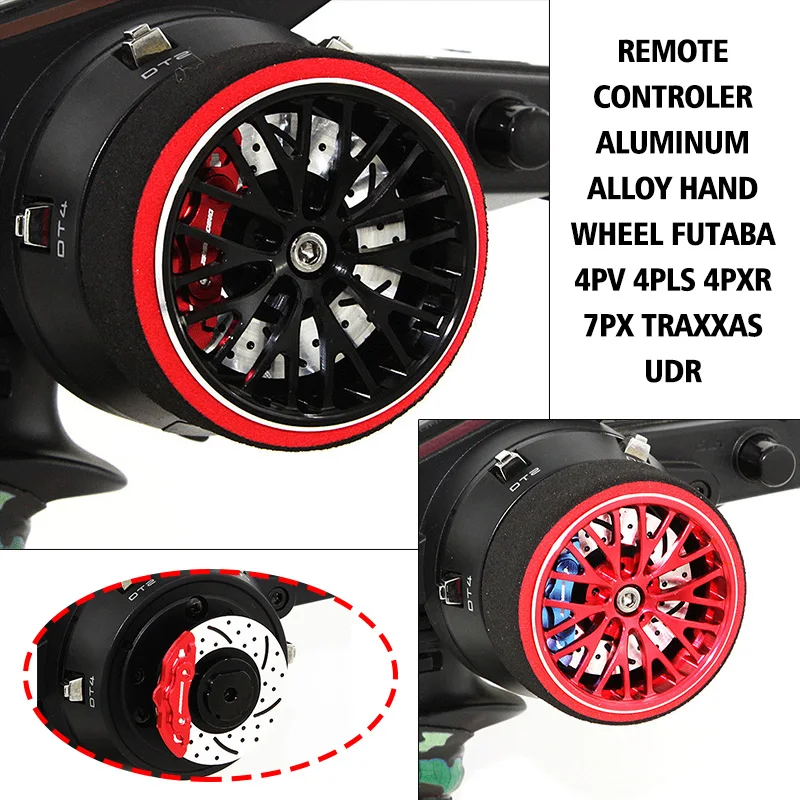 Remote Controller Handwheel Aluminum Wheel Simulation Brake Wheel For XRS RZ-D FUTABA 3PV 4PV 4PL S 4PX R 7PX Metal Part
Remote Controller Handwheel Aluminum Wheel Simulation Brake Wheel For XRS RZ-D FUTABA 3PV 4PV 4PL S 4PX R 7PX Metal Part